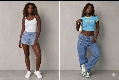 Crop Y2K Drapeau RDC